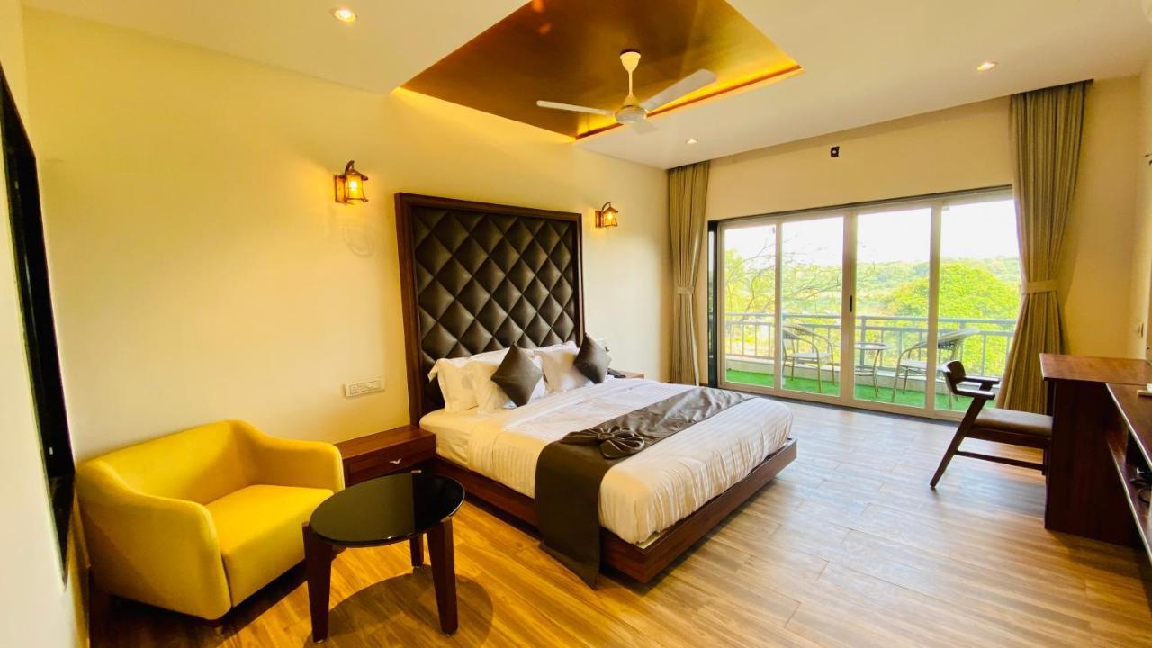 Krishna Riverside Resort Vasad Exterior foto