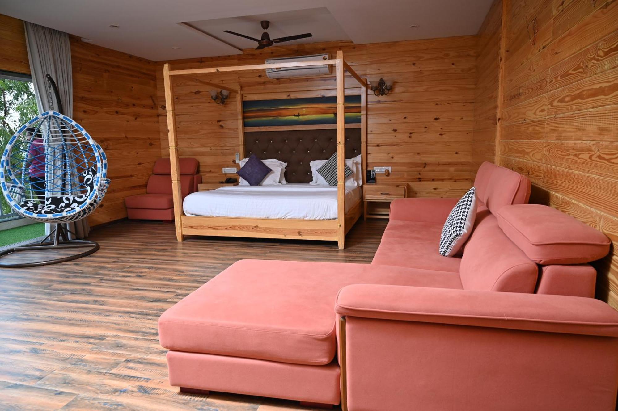 Krishna Riverside Resort Vasad Exterior foto